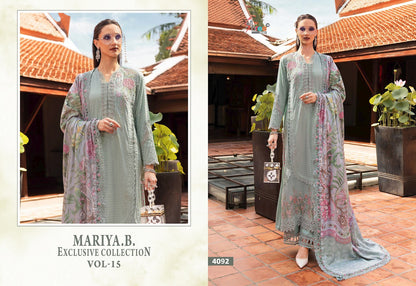 Mariya B Vol 15 Exclusive Collection Shree Fabs Reyon Pakistani Salwar Suits Exporter Ahmedabad