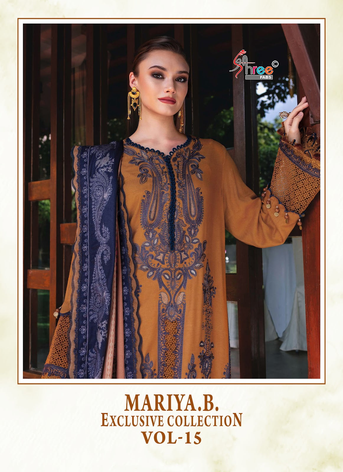 Mariya B Vol 15 Exclusive Collection Shree Fabs Reyon Pakistani Salwar Suits Exporter Ahmedabad
