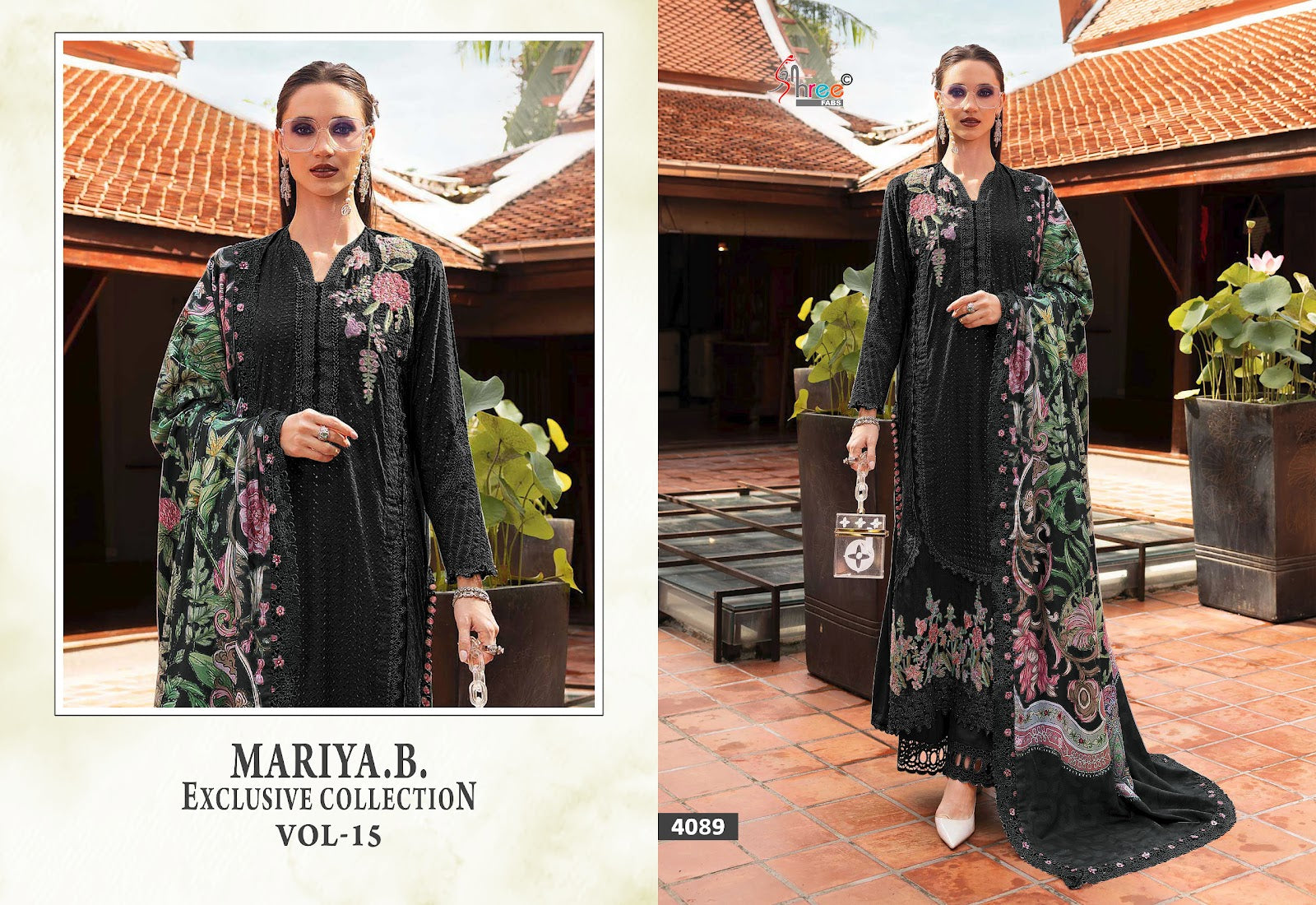 Mariya B Vol 15 Exclusive Collection Shree Fabs Reyon Pakistani Salwar Suits Exporter Ahmedabad