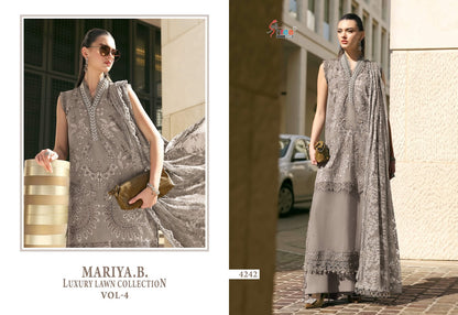 Mariya B Vol 4 Lawn Collection Shree Fabs Cotton Pakistani Salwar Suits Manufacturer India