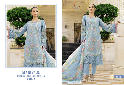 Mariya B Vol 6 Lawn Collection Shree Fabs Cotton Pakistani Salwar Suits Exporter India