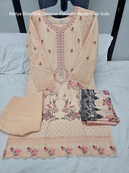 Mariya Shraddha Designer Cotton Pakistani Readymade Suits Wholesale Price