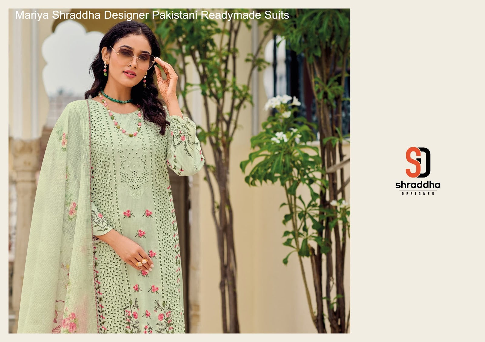 Mariya Shraddha Designer Cotton Pakistani Readymade Suits Wholesale Price