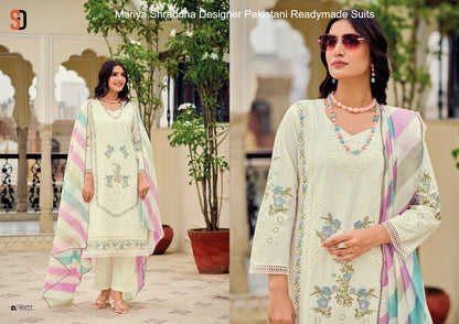 Mariya Shraddha Designer Cotton Pakistani Readymade Suits Wholesale Price