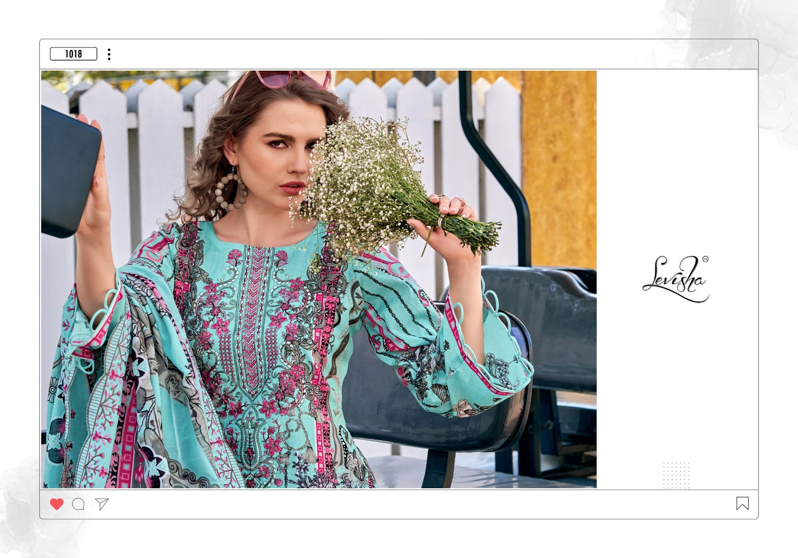 Mariyam 2 Levisha Cambric Lawn Karachi Salwar Suits Wholesaler