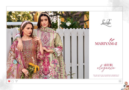 Mariyam 2 Levisha Cambric Lawn Karachi Salwar Suits Wholesaler