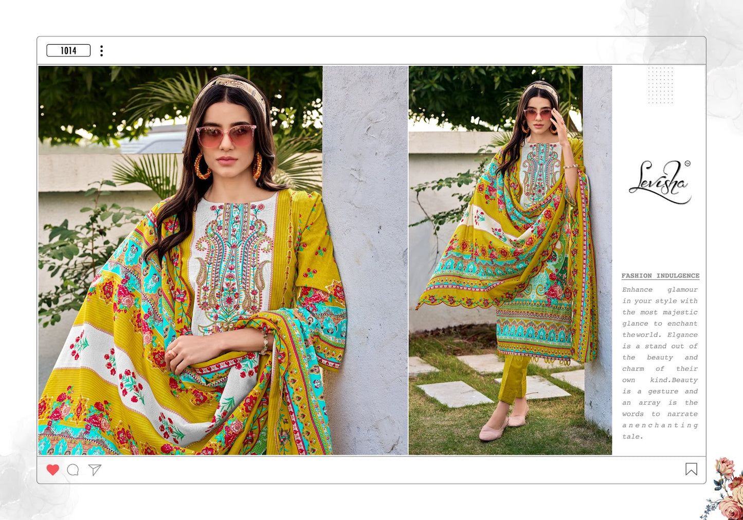Mariyam 2 Levisha Cambric Lawn Karachi Salwar Suits Wholesaler