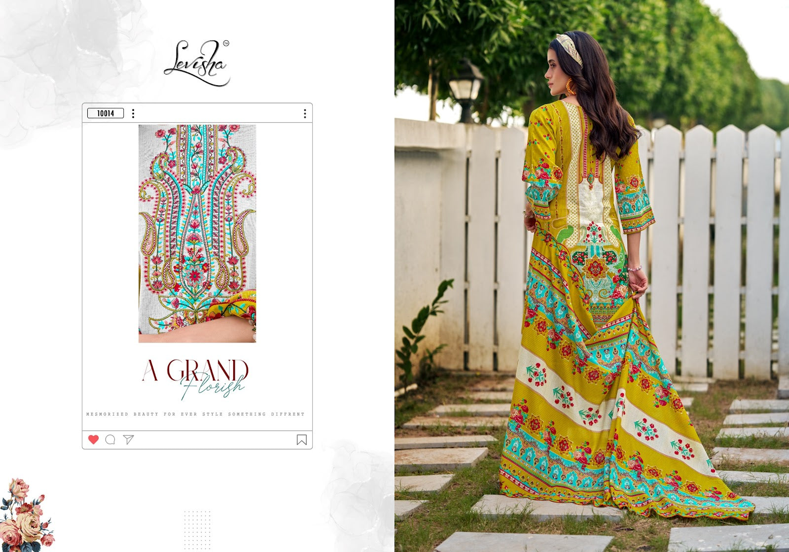 Mariyam 2 Levisha Cambric Lawn Karachi Salwar Suits Wholesaler