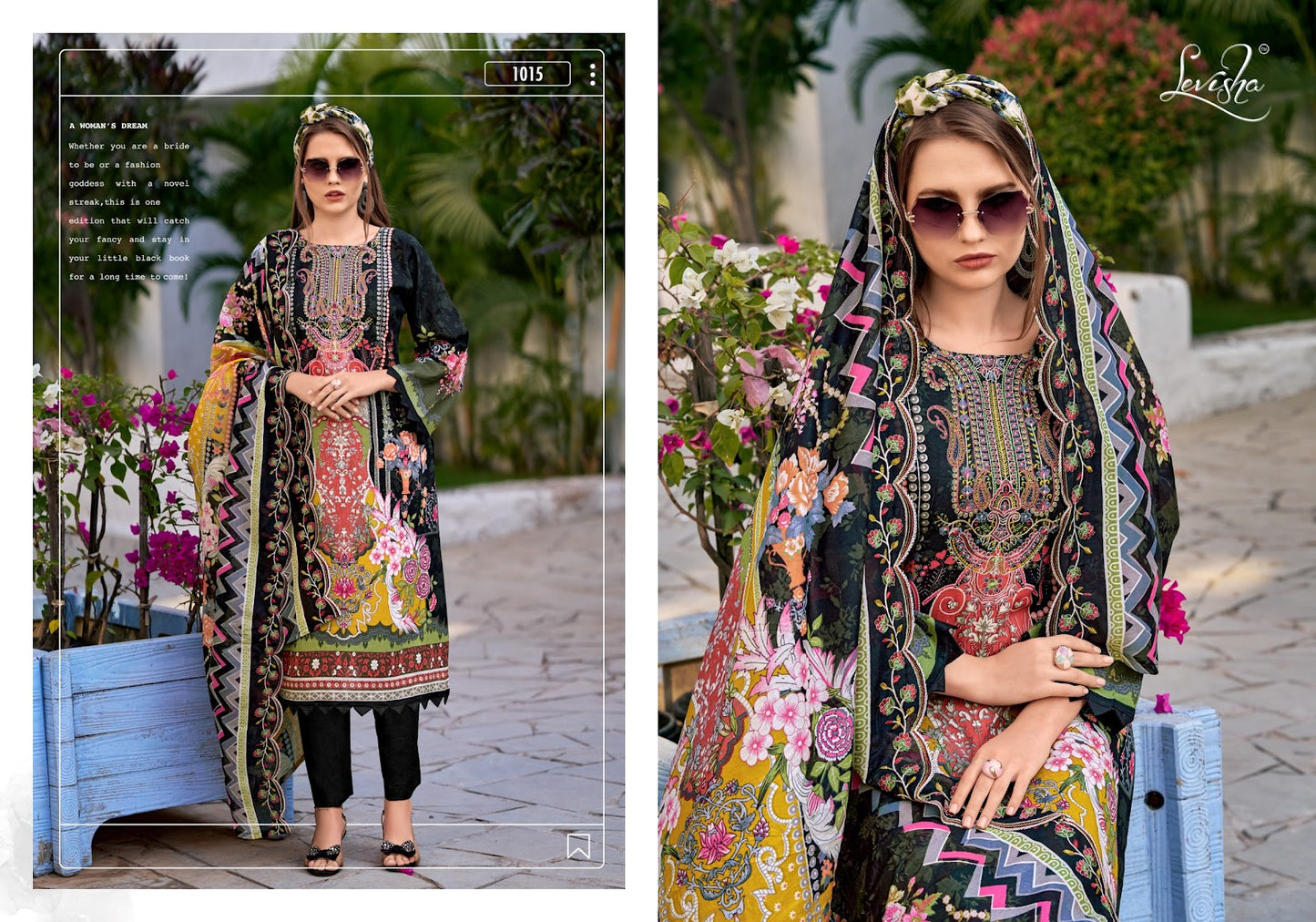 Mariyam 2 Levisha Cambric Lawn Karachi Salwar Suits Wholesaler