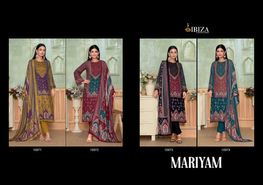 Mariyam Ibiza Viscose Pashmina Suits Wholesale Rate