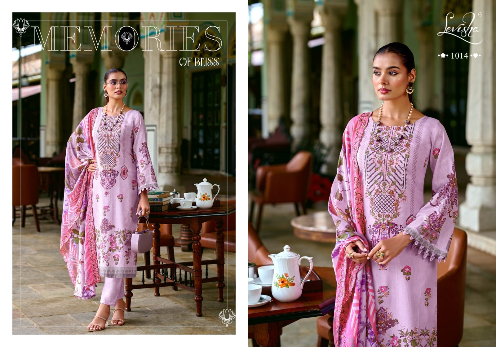 Mariyam Levisha Lawn Cotton Karachi Salwar Suits Wholesaler Gujarat