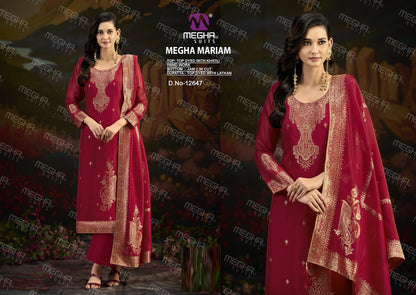 Mariyam Megha Dyed Pant Style Suits Manufacturer Gujarat