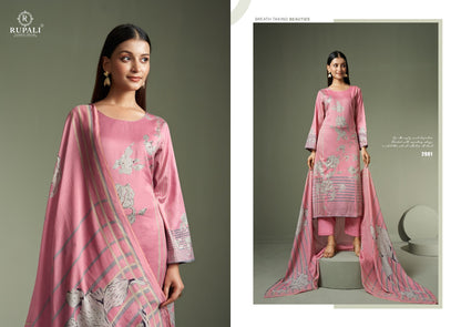 Mariyam Rupali Jaam Satin Pant Style Suits Manufacturer Ahmedabad