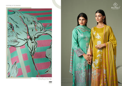 Mariyam Rupali Jaam Satin Pant Style Suits Manufacturer Ahmedabad