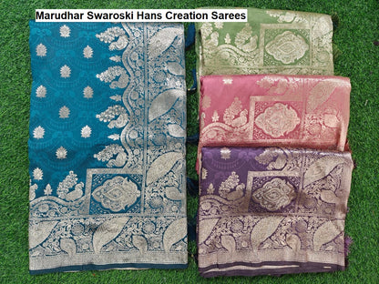Marudhar Swaroski Hans Creation Sarees Supplier Ahmedabad