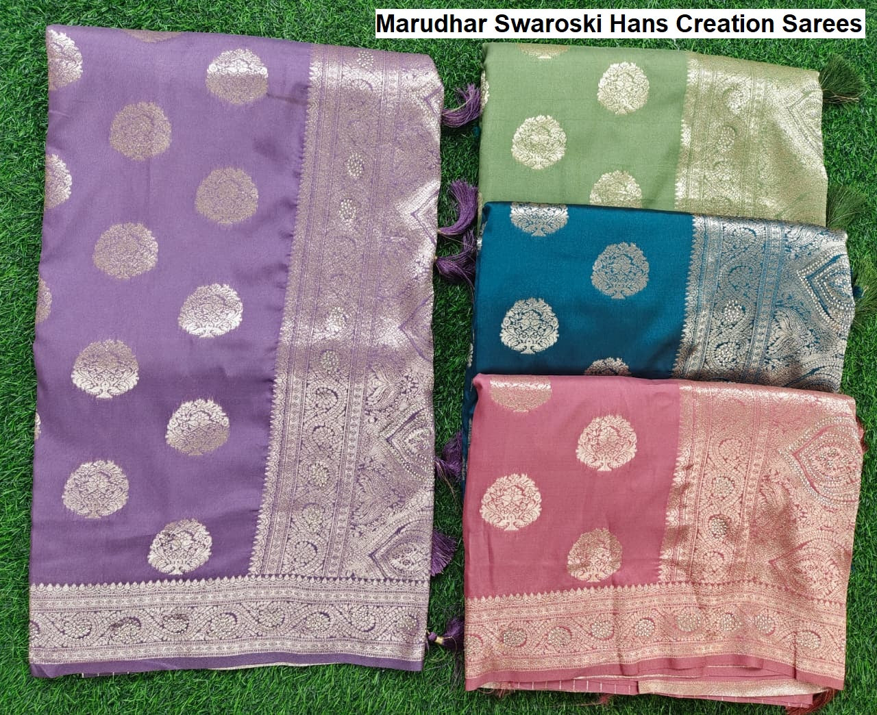 Marudhar Swaroski Hans Creation Sarees Supplier Ahmedabad