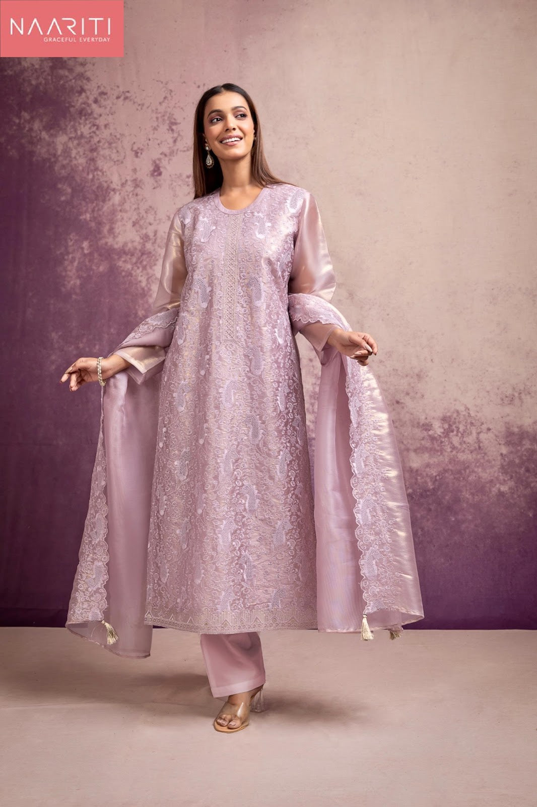 Marya Naariti Organza Pant Style Suits Manufacturer India