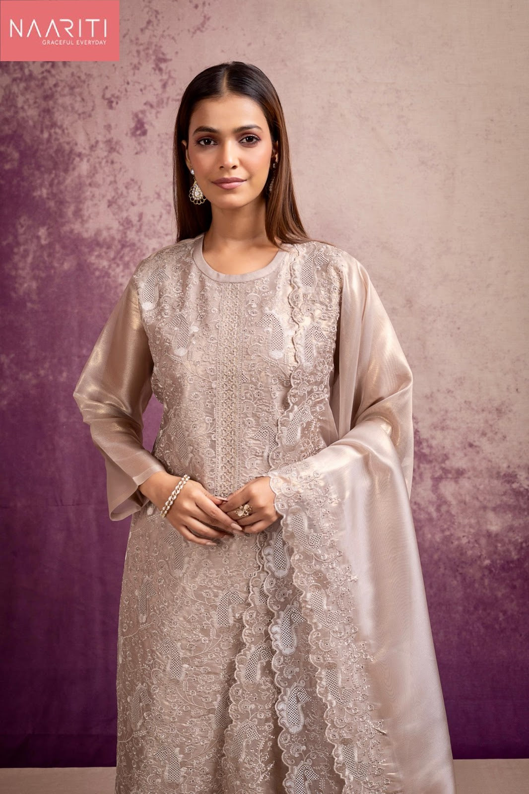Marya Naariti Organza Pant Style Suits Manufacturer India