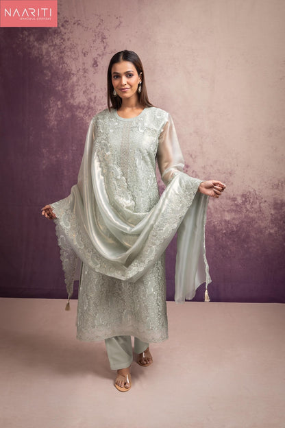 Marya Naariti Organza Pant Style Suits Manufacturer India