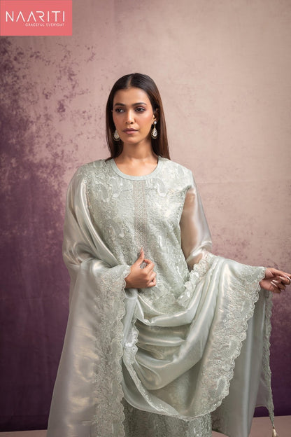 Marya Naariti Organza Pant Style Suits Manufacturer India