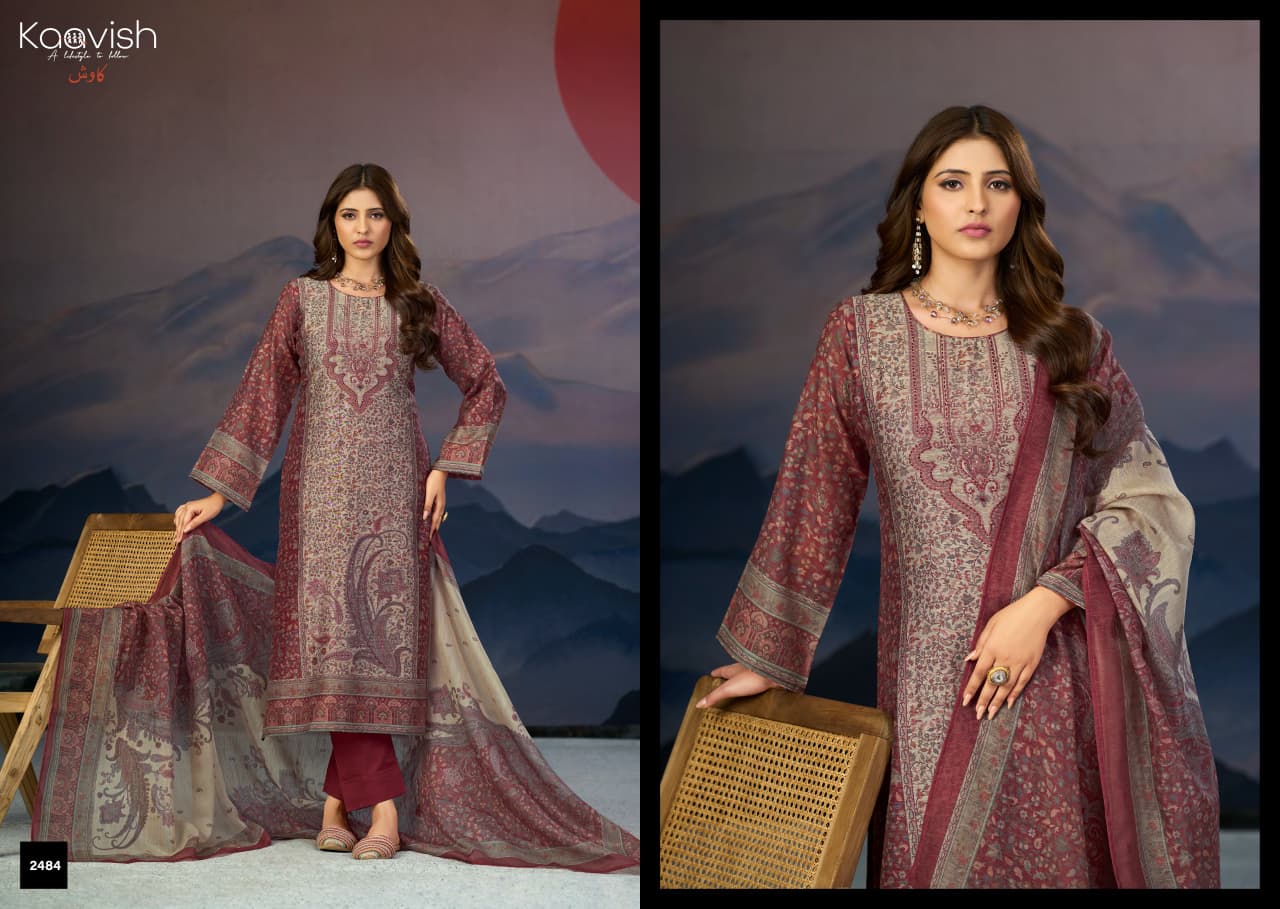 Maryam Kaavish Pure Linen Karachi Salwar Suits Manufacturer