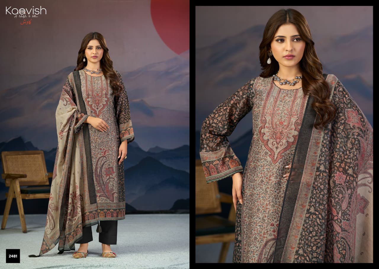 Maryam Kaavish Pure Linen Karachi Salwar Suits Manufacturer