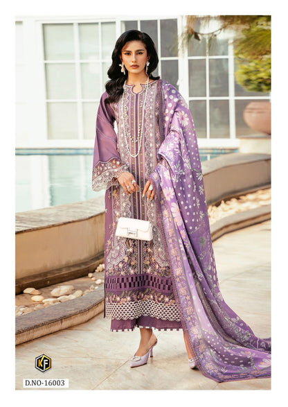 Maryum And Maria Vol 16 Heavy Cotton Luxury Collection Keval Fab Karachi Salwar Suits Wholesale Rate