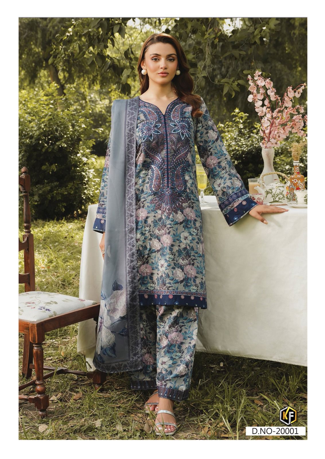 Maryum And Maria Vol 20 Keval Fab Cotton Karachi Salwar Suits Wholesaler Ahmedabad