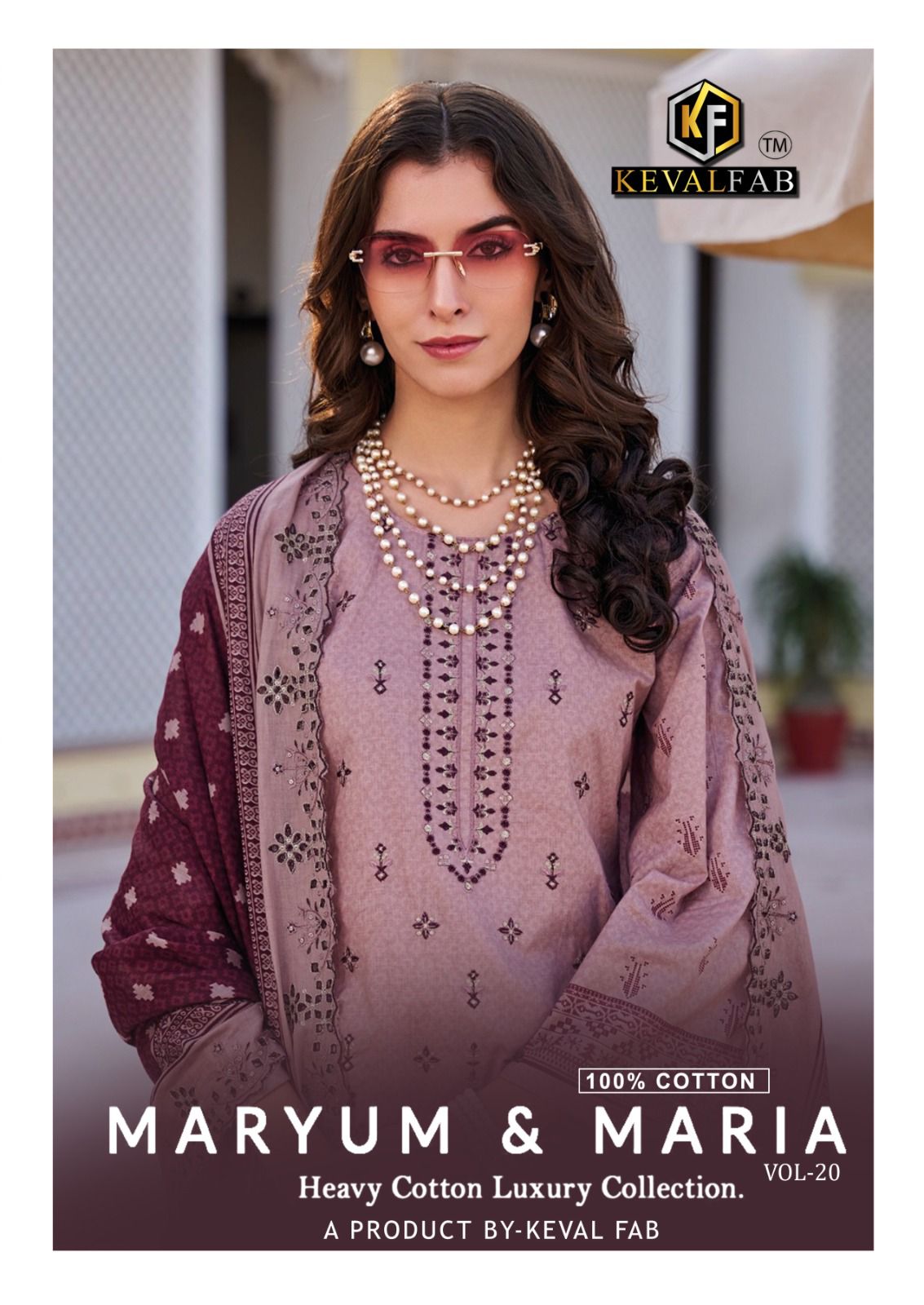 Maryum And Maria Vol 20 Keval Fab Cotton Karachi Salwar Suits Wholesaler Ahmedabad