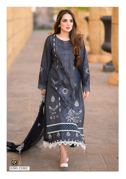 Maryum And Maria Vol 21 Keval Fab Mix Cotton Karachi Salwar Suits Supplier India