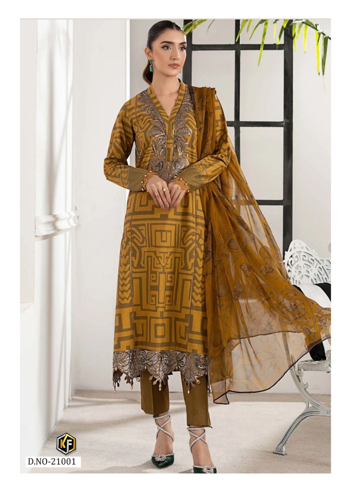 Maryum And Maria Vol 21 Keval Fab Mix Cotton Karachi Salwar Suits Supplier India