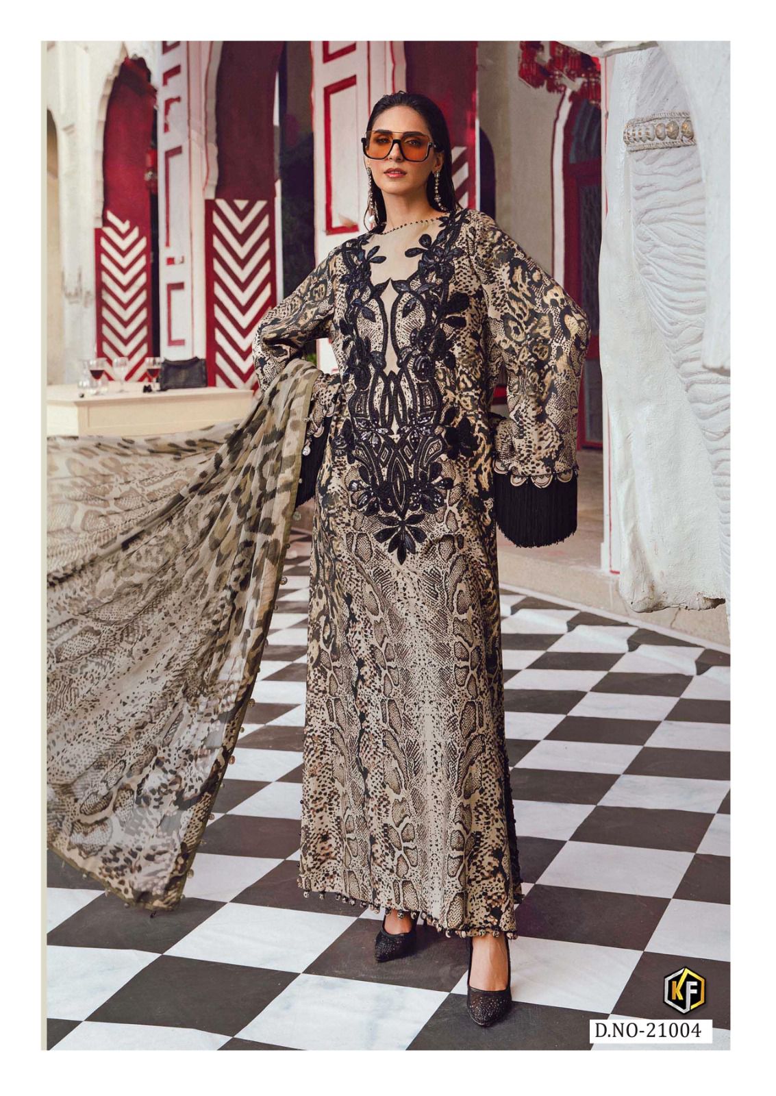 Maryum And Maria Vol 21 Keval Fab Mix Cotton Karachi Salwar Suits Supplier India