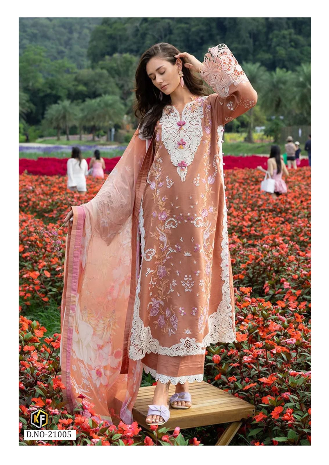 Maryum And Maria Vol 21 Keval Fab Mix Cotton Karachi Salwar Suits Supplier India