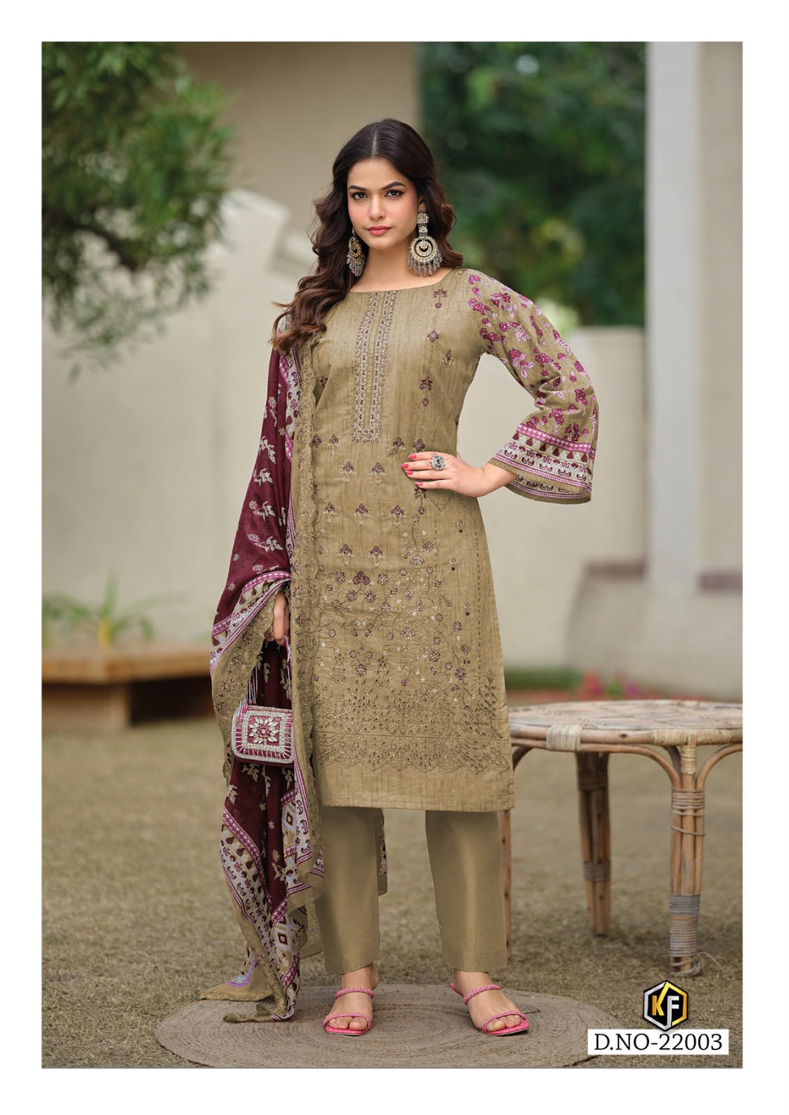 Maryum And Maria Vol 22 Keval Fab Cotton Karachi Salwar Suits Supplier