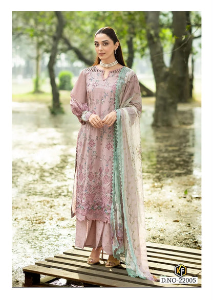 Maryum And Maria Vol 22 Keval Fab Cotton Karachi Salwar Suits Supplier