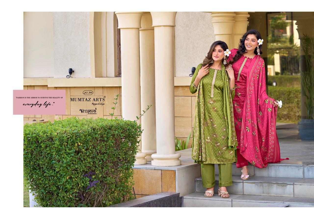 Masakali Mumtaz Arts Viscose Karachi Salwar Suits Manufacturer