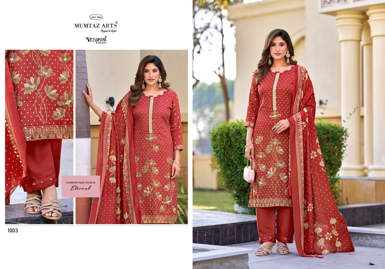 Masakali Mumtaz Arts Viscose Karachi Salwar Suits Manufacturer