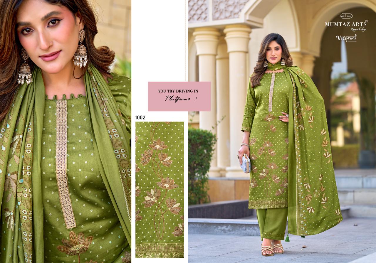Masakali Mumtaz Arts Viscose Karachi Salwar Suits Manufacturer