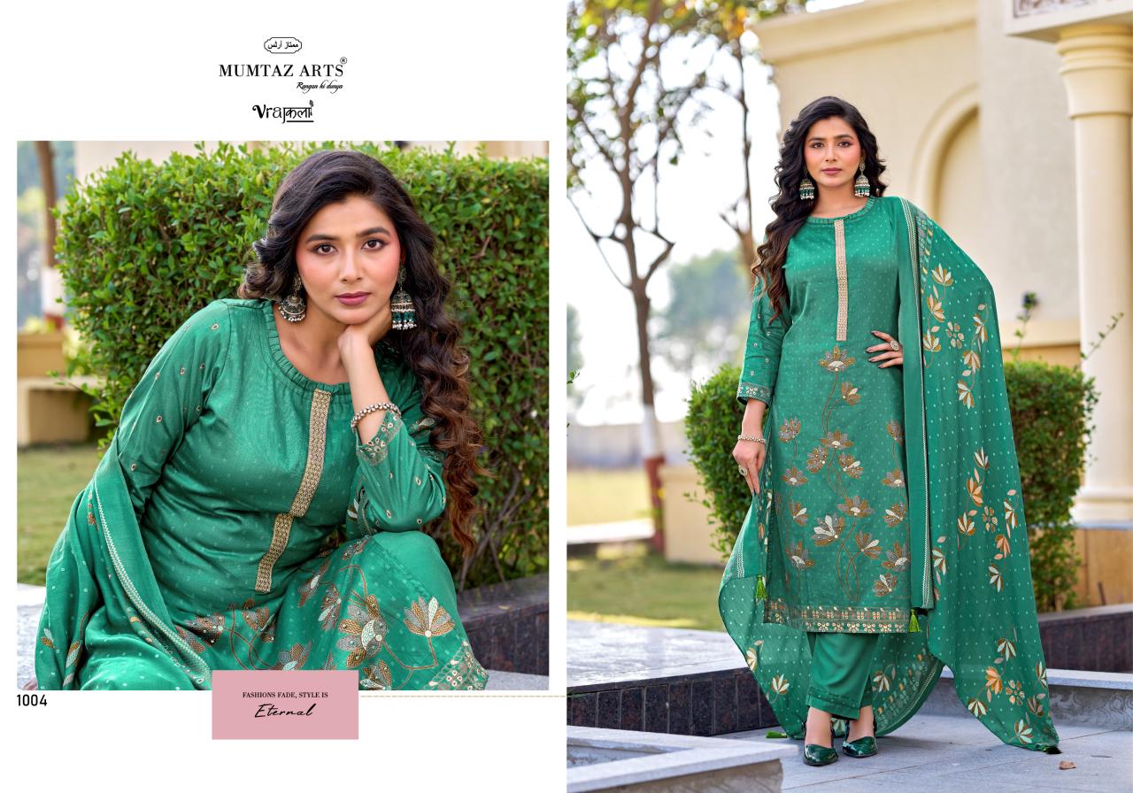 Masakali Mumtaz Arts Viscose Karachi Salwar Suits Manufacturer