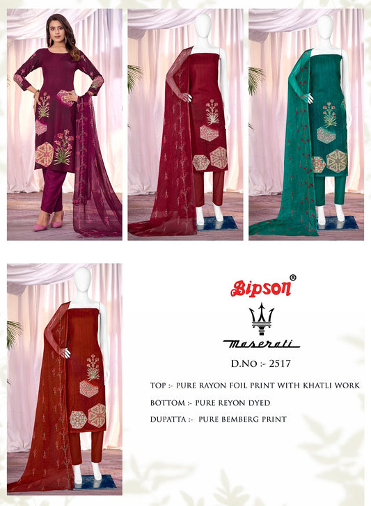 Maserati 2517 Bipson Prints Rayon Foil Pant Style Suits