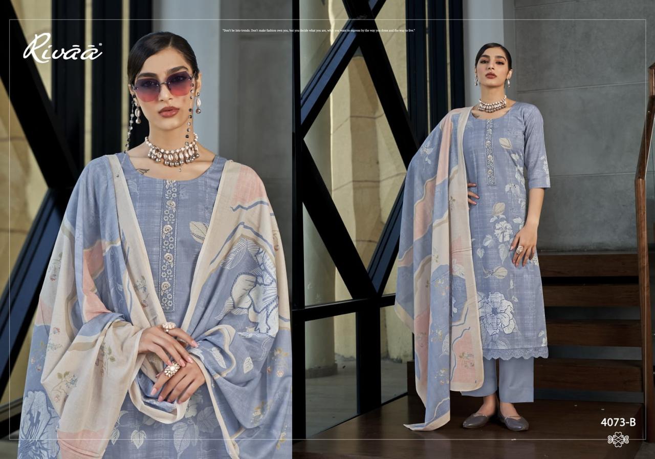 Masha Rivaa Lawn Pakistani Salwar Suits Wholesale Rate
