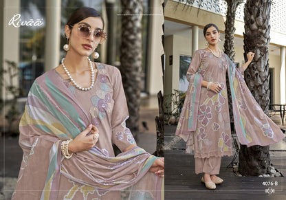 Masha Rivaa Lawn Pakistani Salwar Suits Wholesale Rate