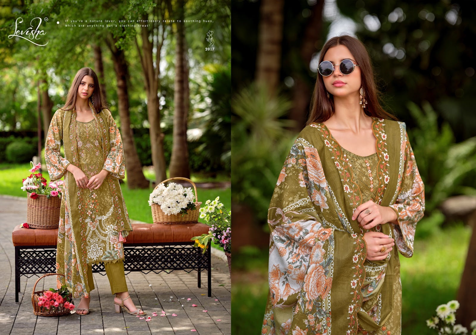 Mashakali 2 Levisha Lawn Cotton Karachi Salwar Suits Wholesale Price