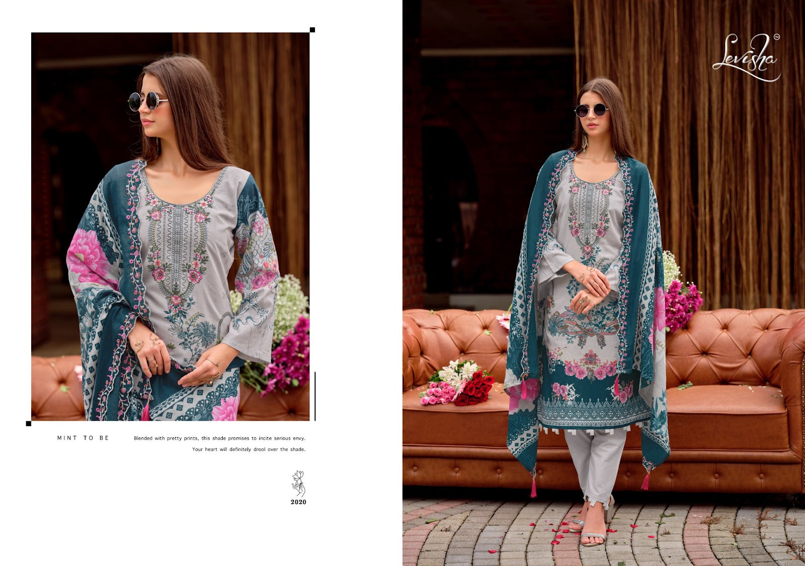 Mashakali 2 Levisha Lawn Cotton Karachi Salwar Suits Wholesale Price