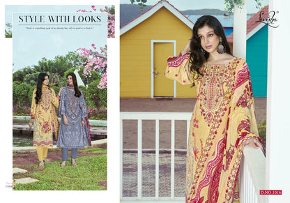 Mashakali Levisha Lawn Cotton Karachi Salwar Suits Supplier Gujarat