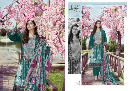 Mashakali Levisha Lawn Cotton Karachi Salwar Suits Supplier Gujarat
