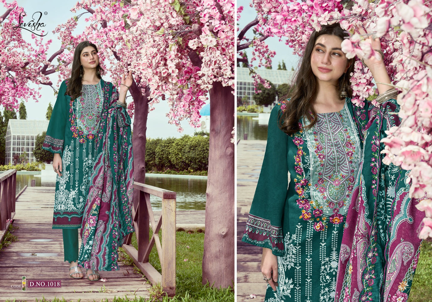 Mashakali Levisha Lawn Cotton Karachi Salwar Suits Supplier Gujarat