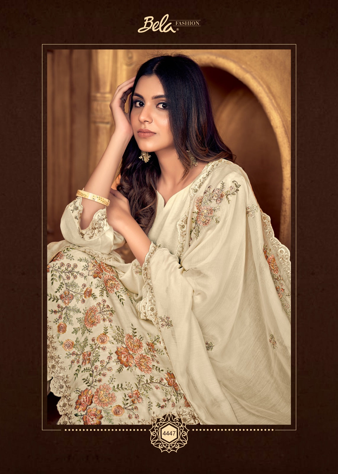 Mashal E Mahtaab Bela Fashion Viscose Pant Style Suits