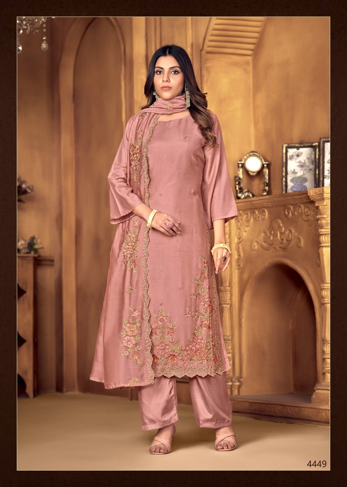 Mashal E Mahtaab Bela Fashion Viscose Pant Style Suits