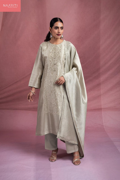 Mashki Naariti Silk Jacquard Pant Style Suits Manufacturer Ahmedabad